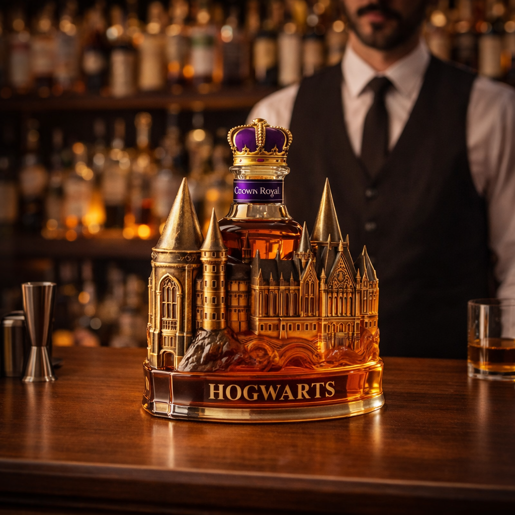 Whiskyfles – Magisch Kasteel Editie