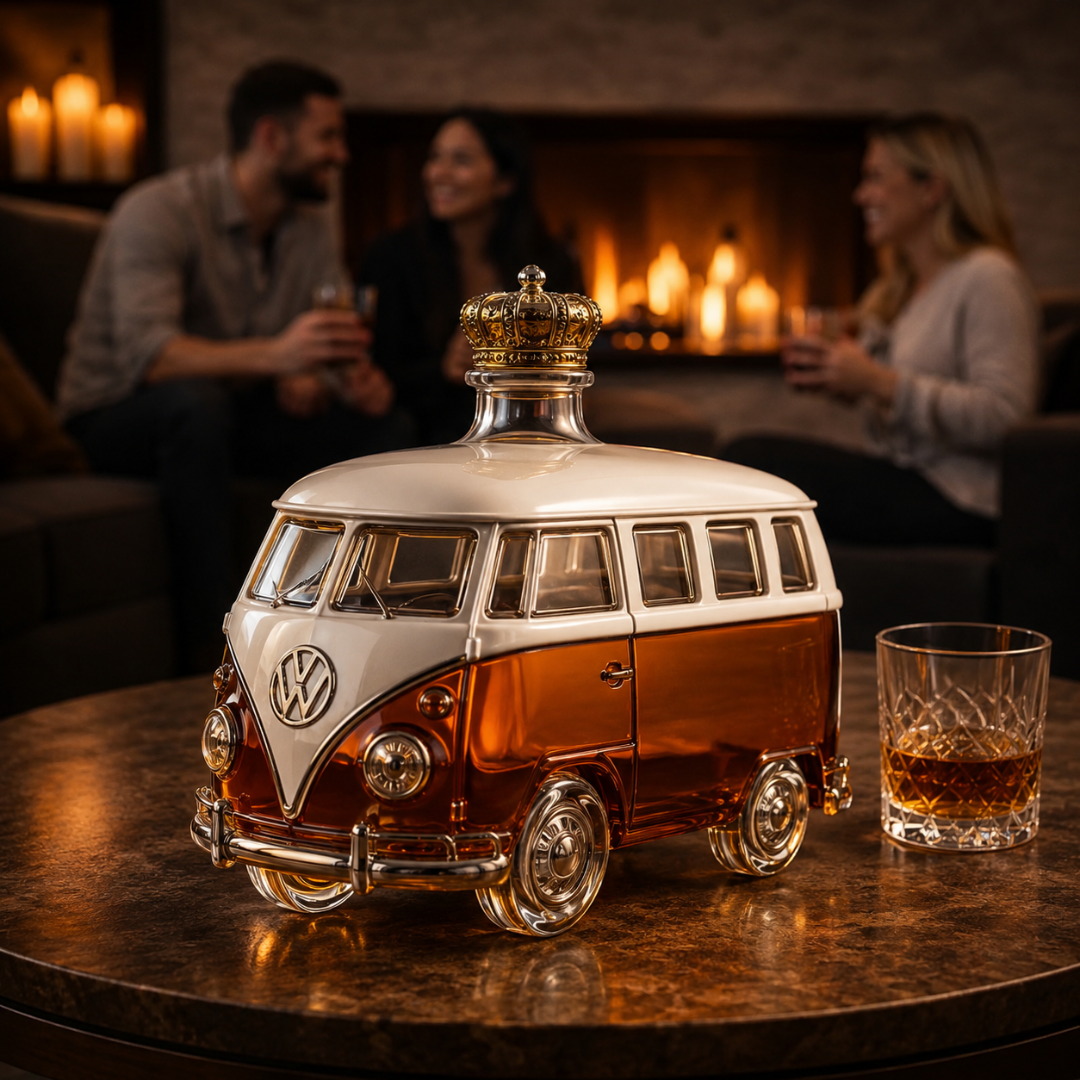 Whiskyfles - Mini Van Editie