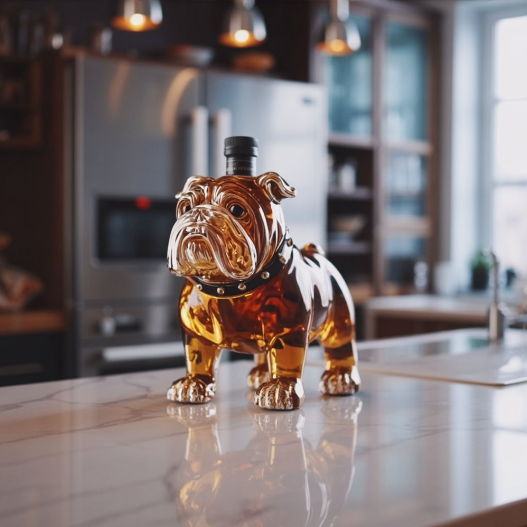Whisky Fles - Bulldog Editie