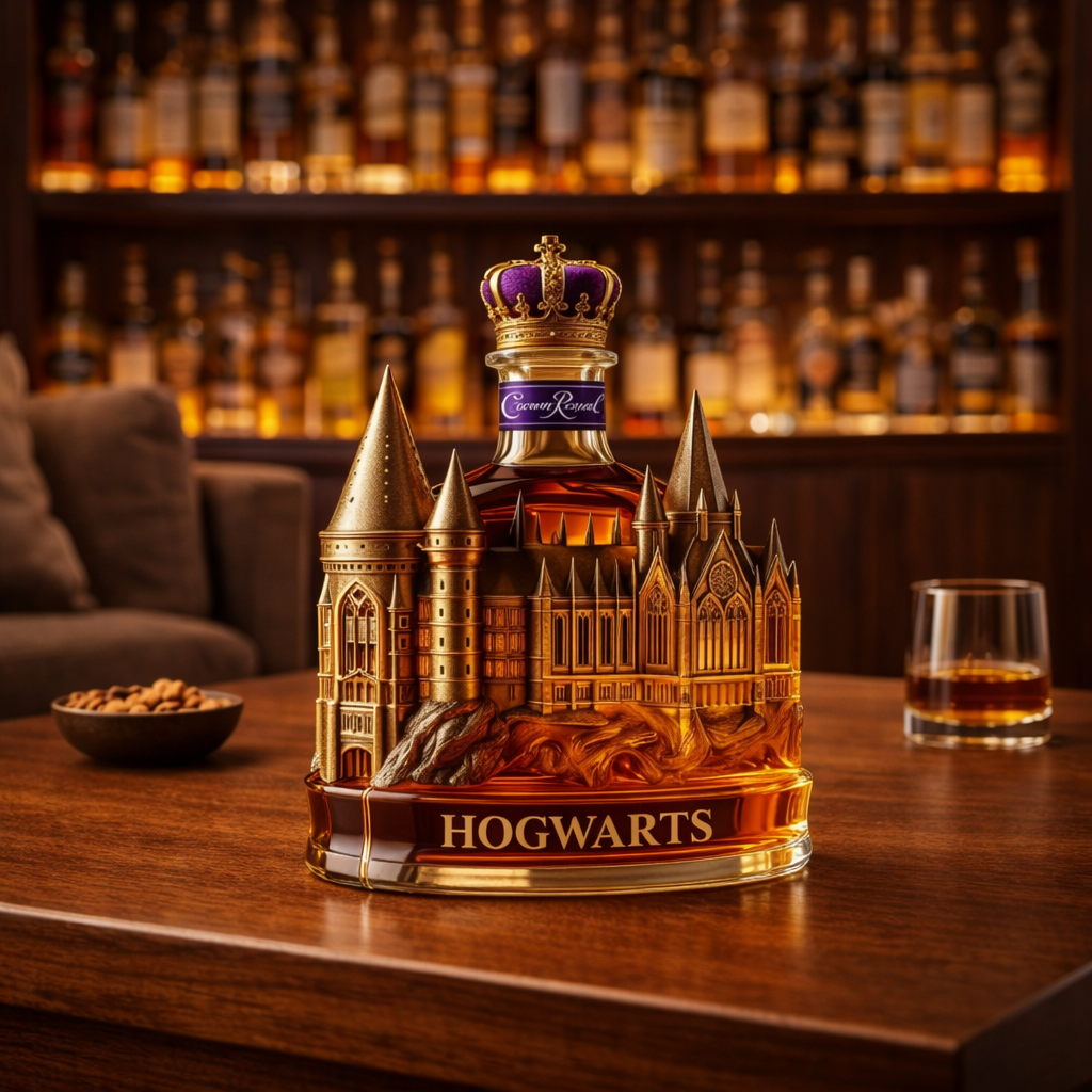 Whiskyfles – Magisch Kasteel Editie