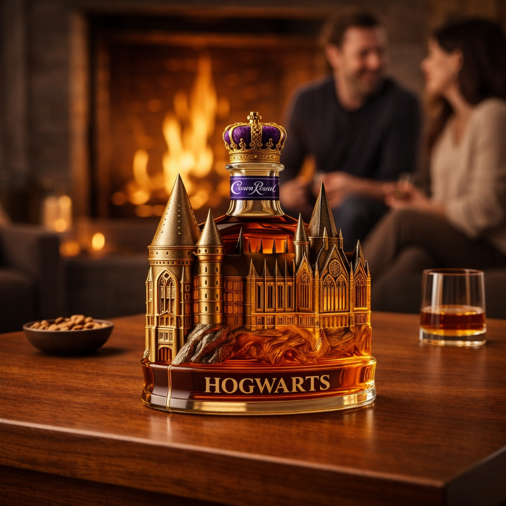 Whiskyfles – Magisch Kasteel Editie