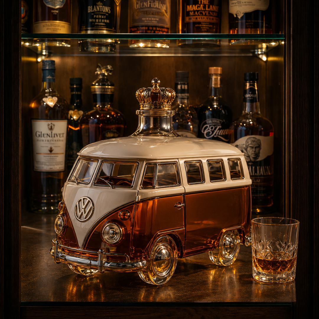 Whiskyfles - Mini Van Editie
