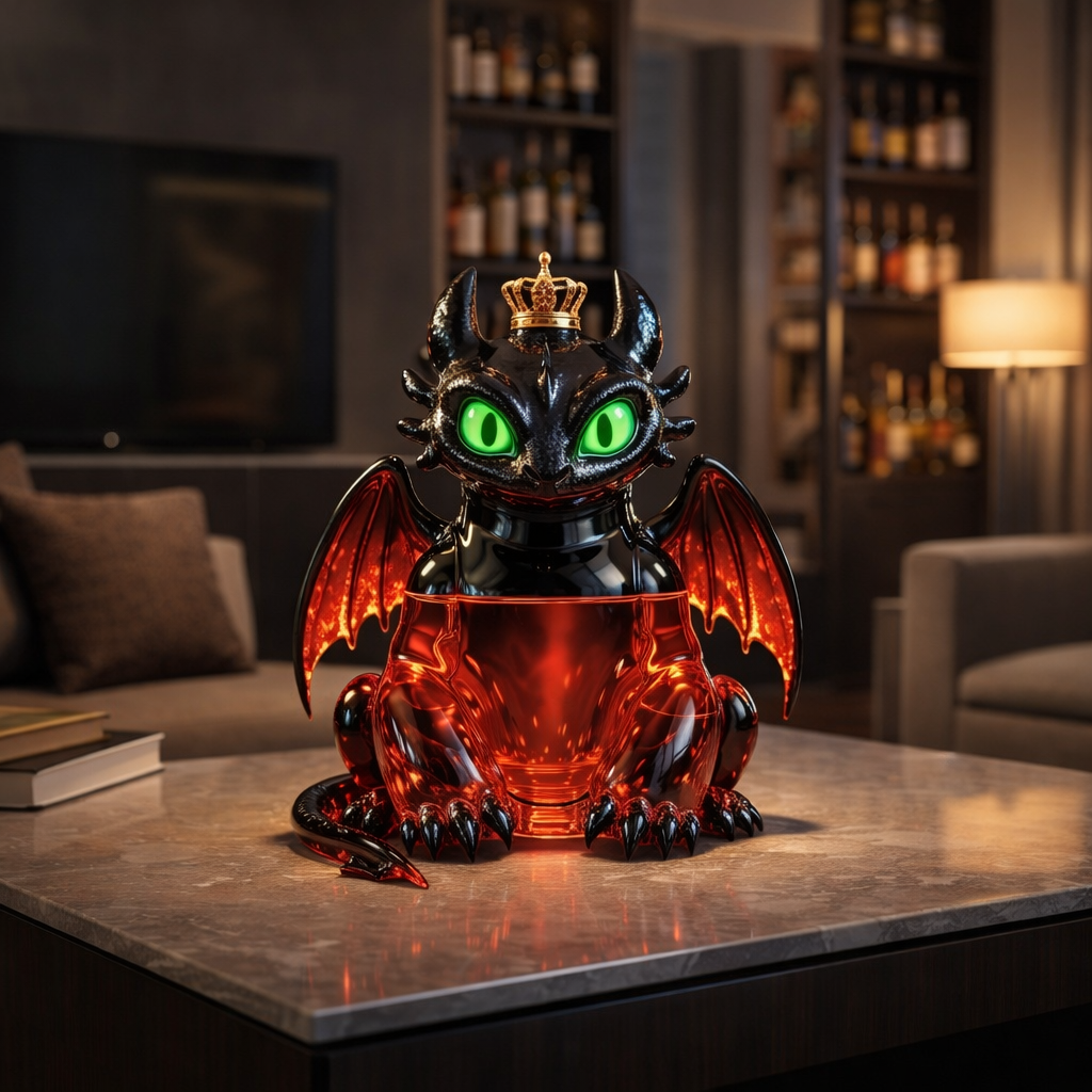 Whiskyfles - Draak Editie