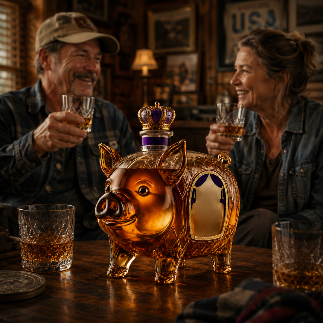 Whisky Fles - Varkenseditie