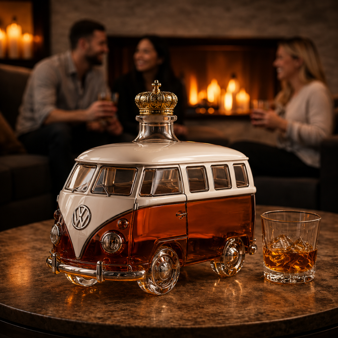 Whiskyfles - Mini Van Editie