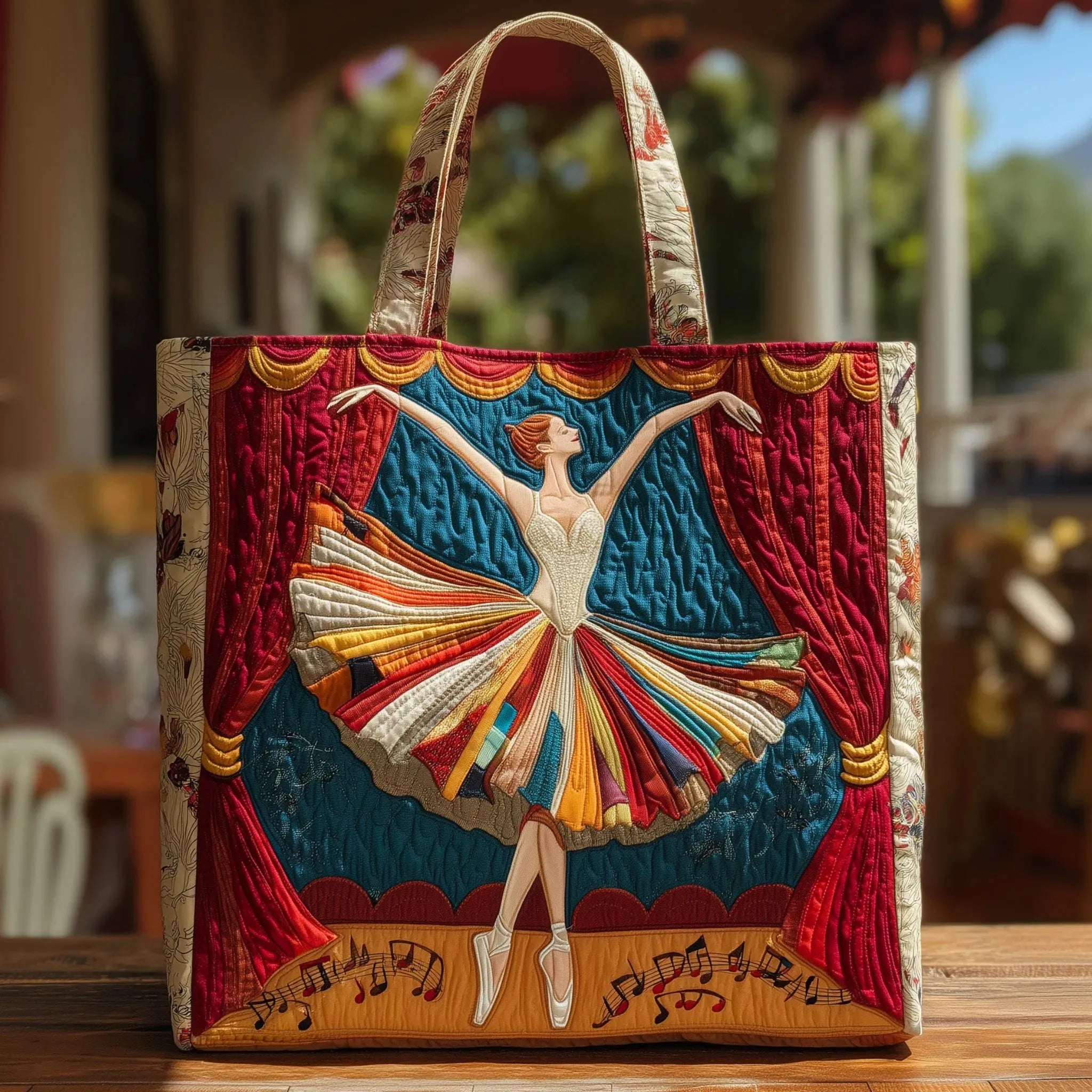 Gequiltede Tas - Elegante Ballerina