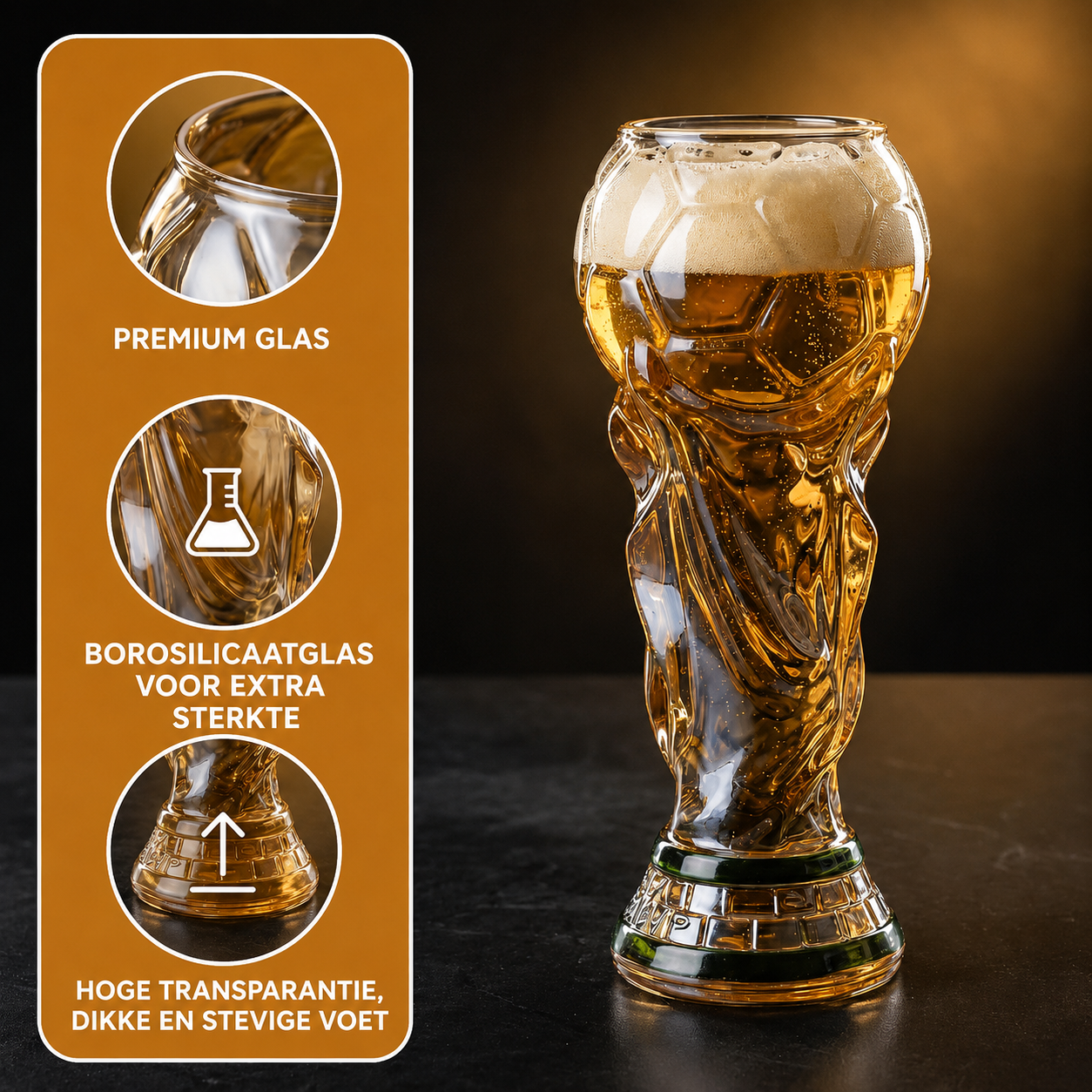 2026 Wereldkampioenschap Editie - Bierglas