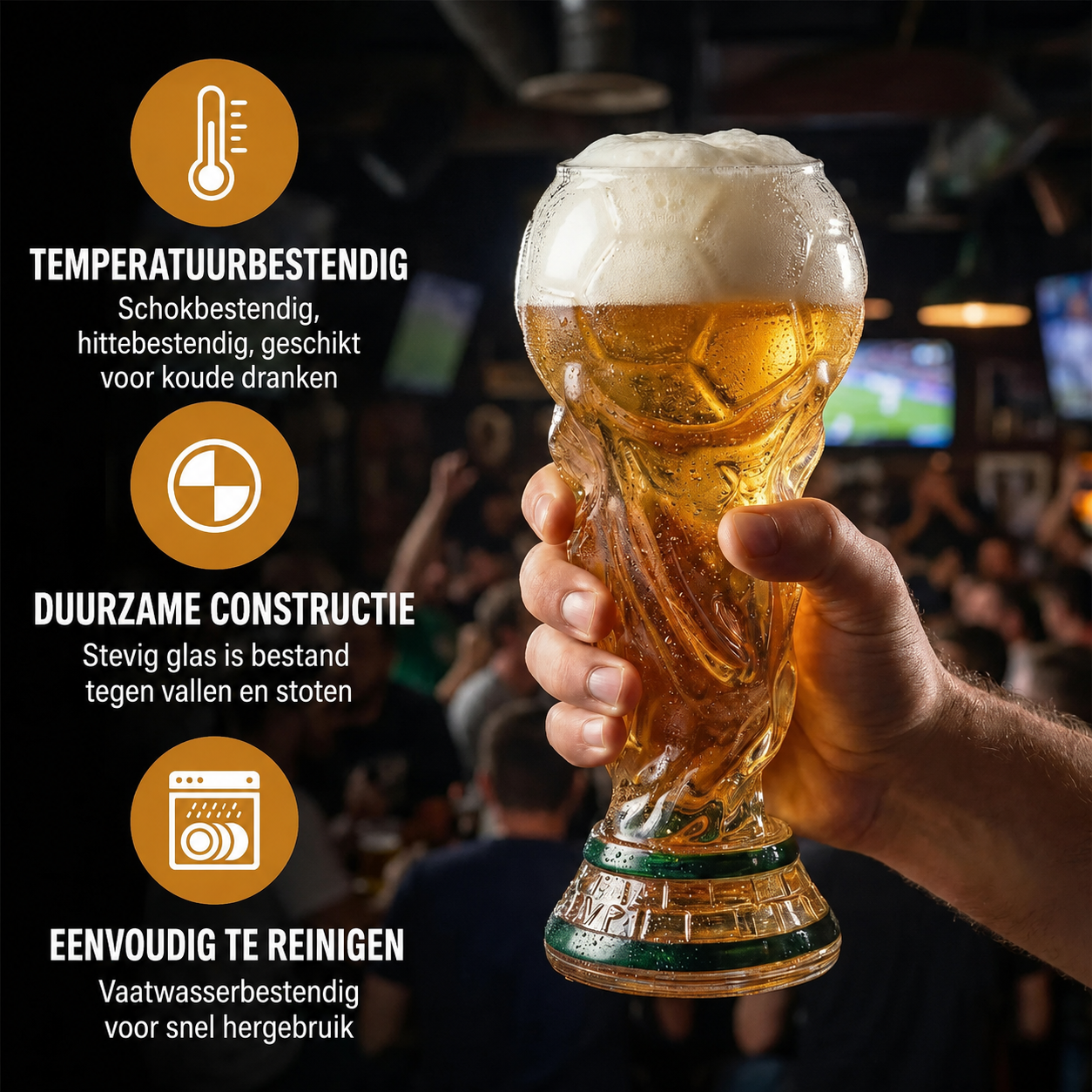 2026 Wereldkampioenschap Editie - Bierglas