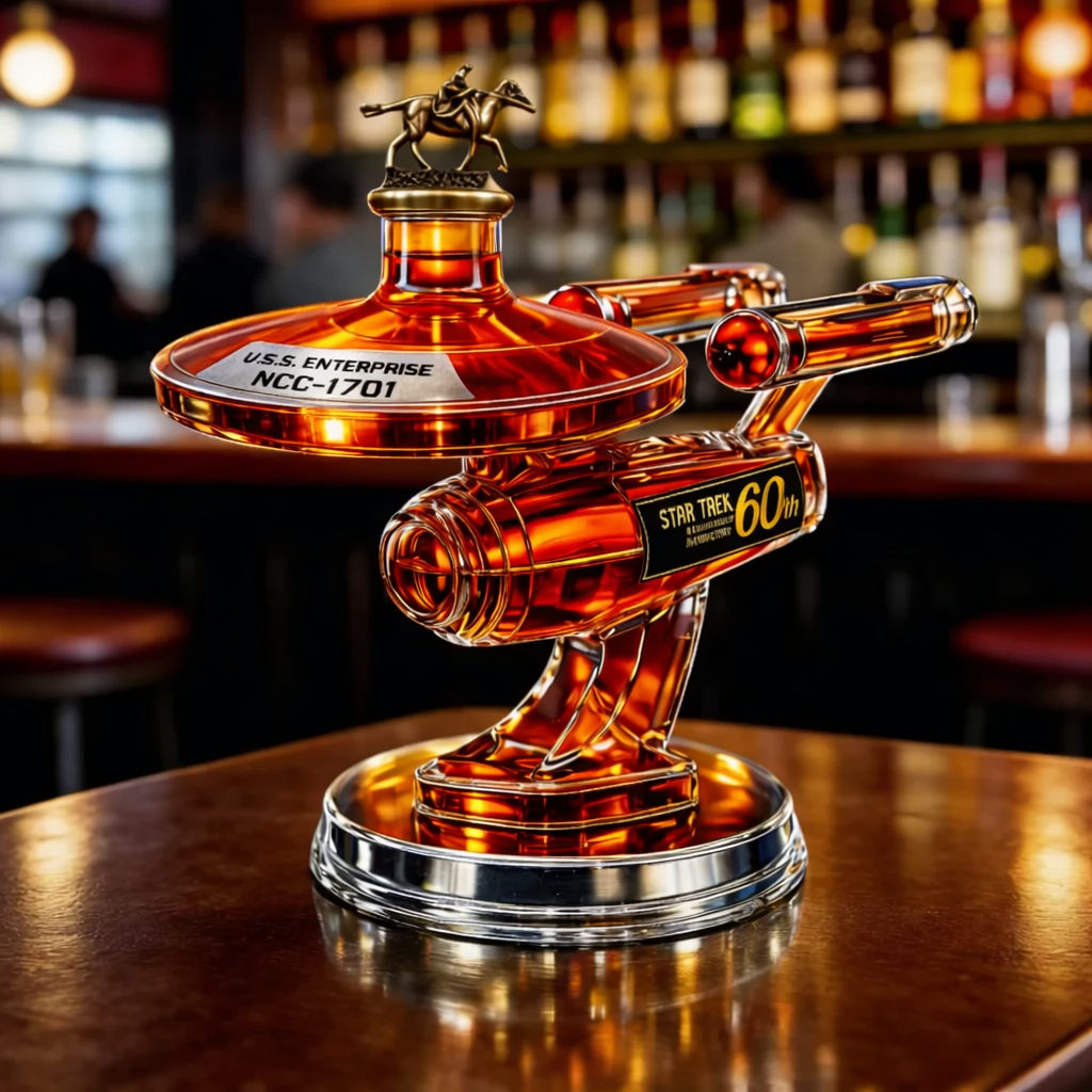 60ste Jubileum van de USS Enterprise - Whisky Decanteerder