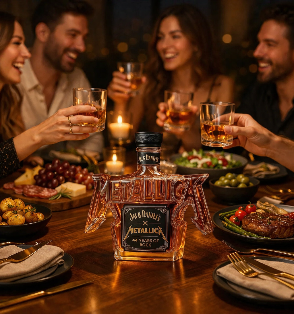 Whiskeyfles - Metallica Rock Editie