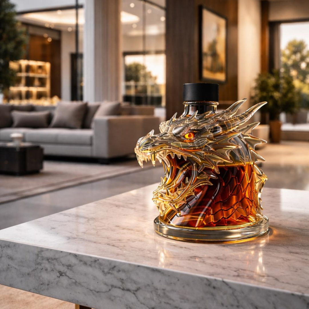 Whiskyfles - Draak Editie