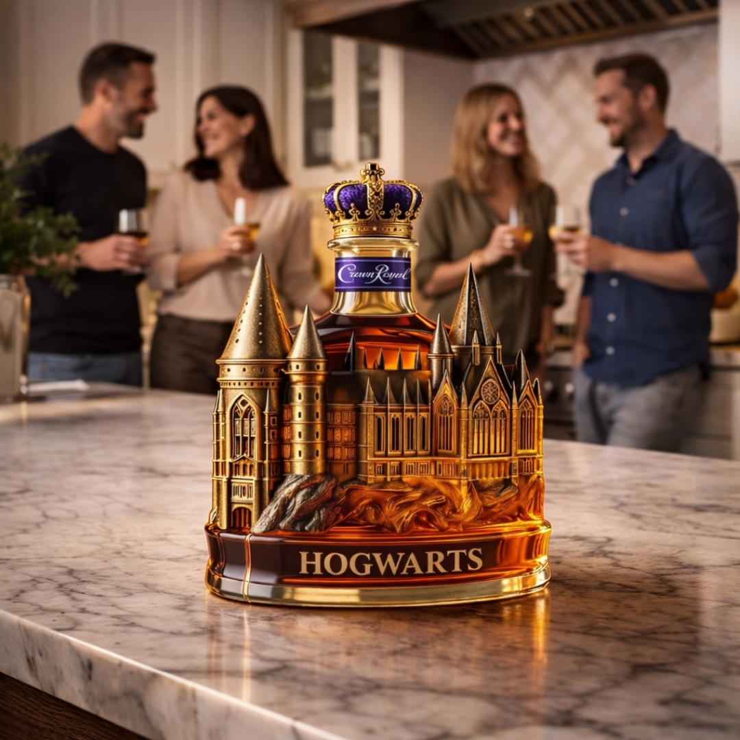 Whiskyfles – Magisch Kasteel Editie