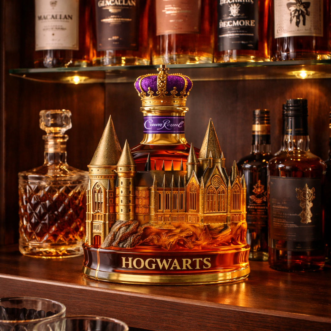 Whiskyfles – Magisch Kasteel Editie