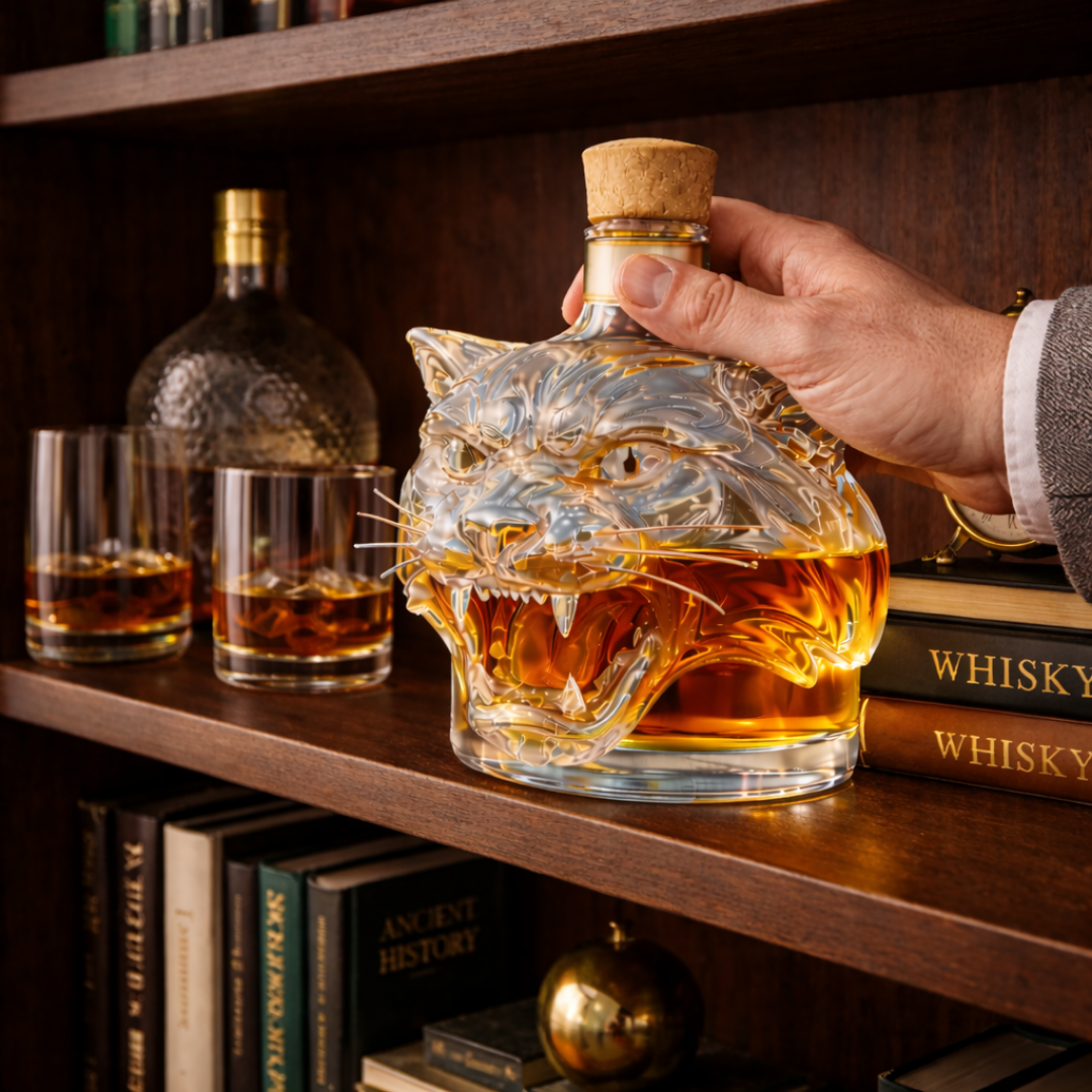 Whisky Fles - Tiger Editie