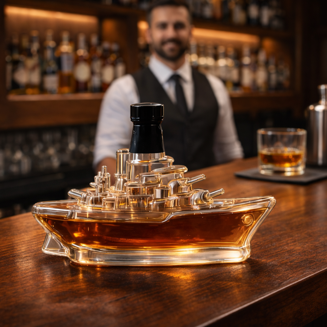 Whiskyfles - Marine Editie