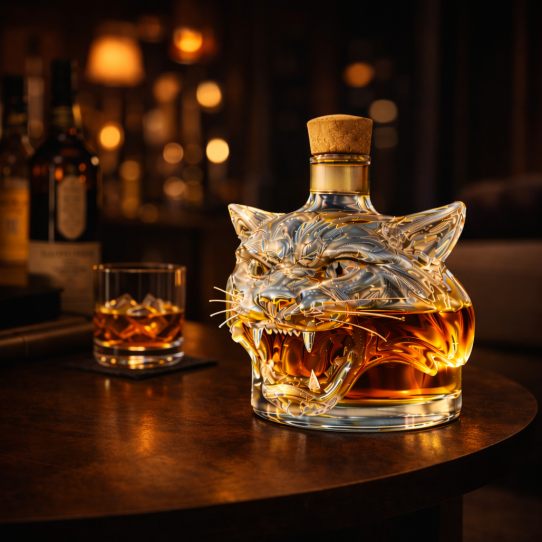 Whisky Fles - Tiger Editie