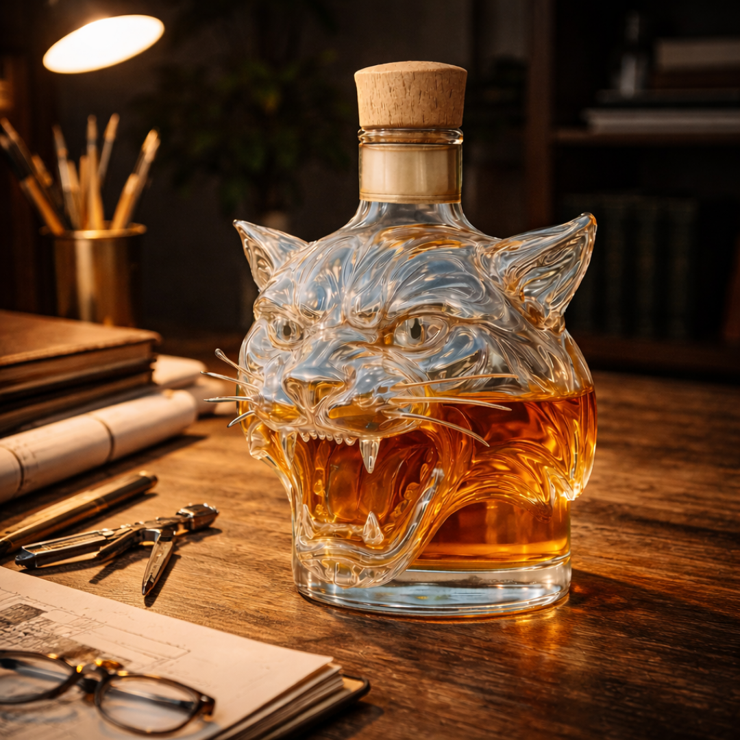 Whisky Fles - Tiger Editie