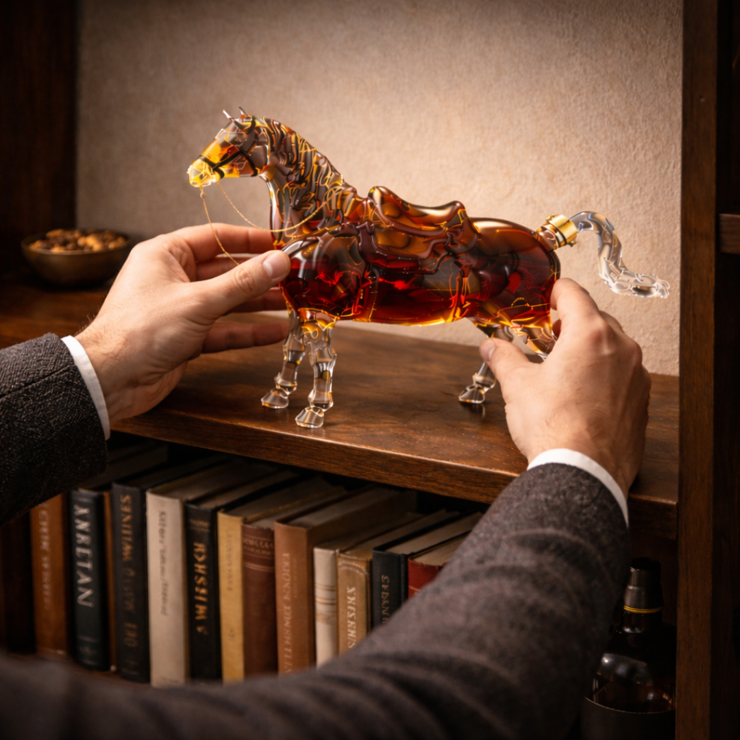 Whisky Fles - Equestrian Editie