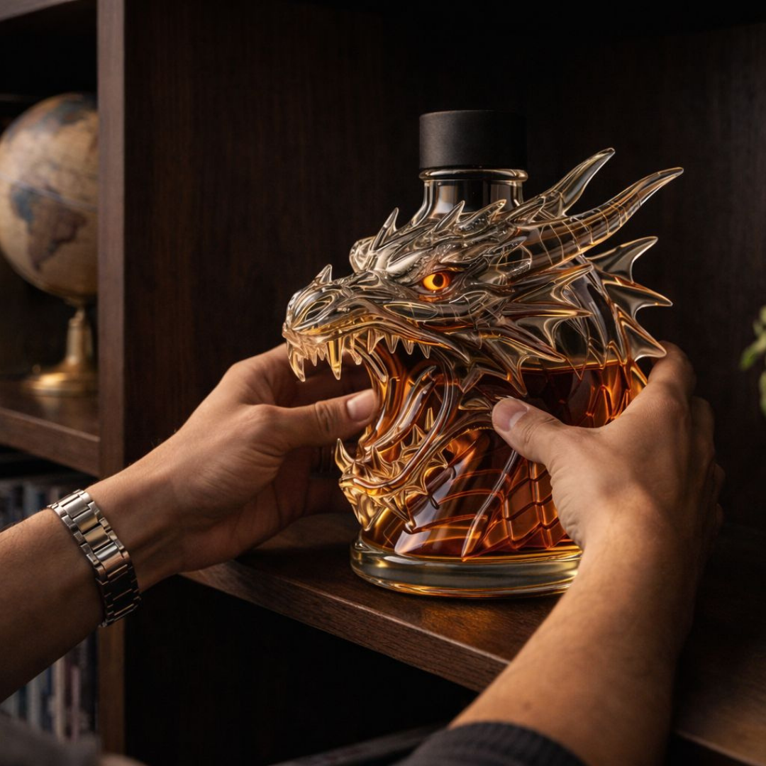 Whiskyfles - Draak Editie