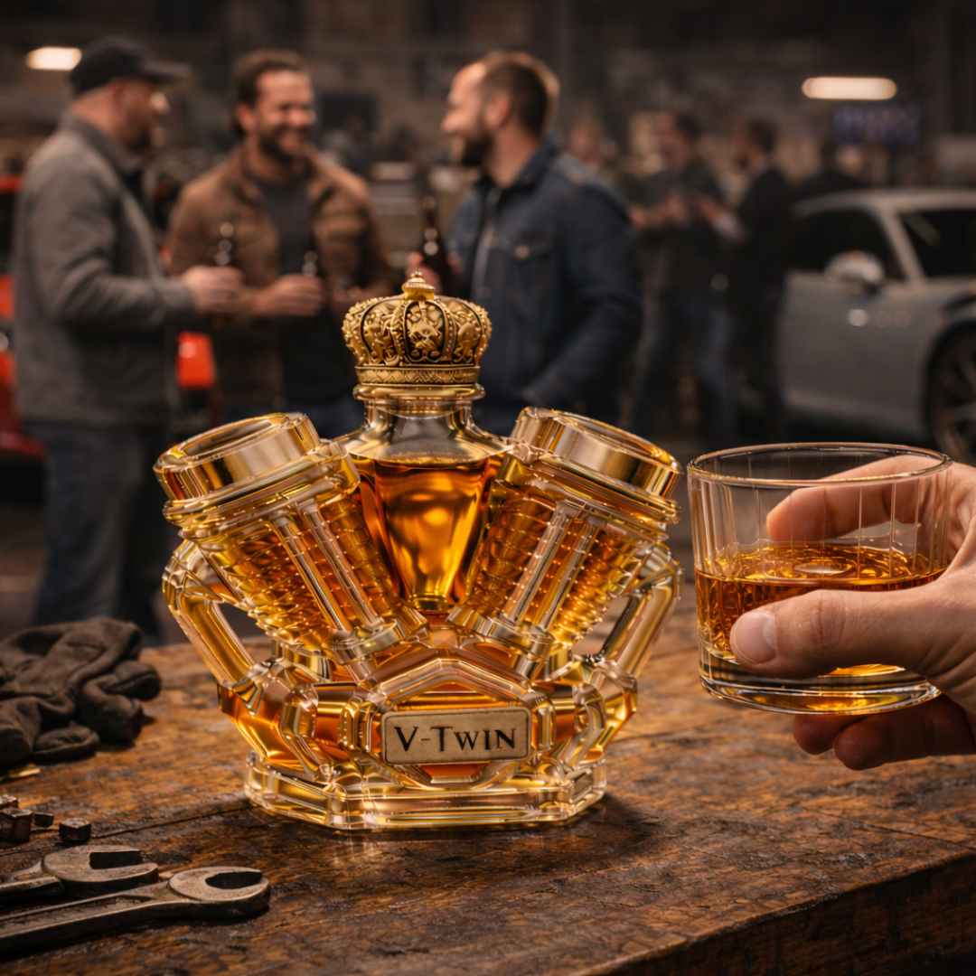 Whiskyfles - V8 Editie