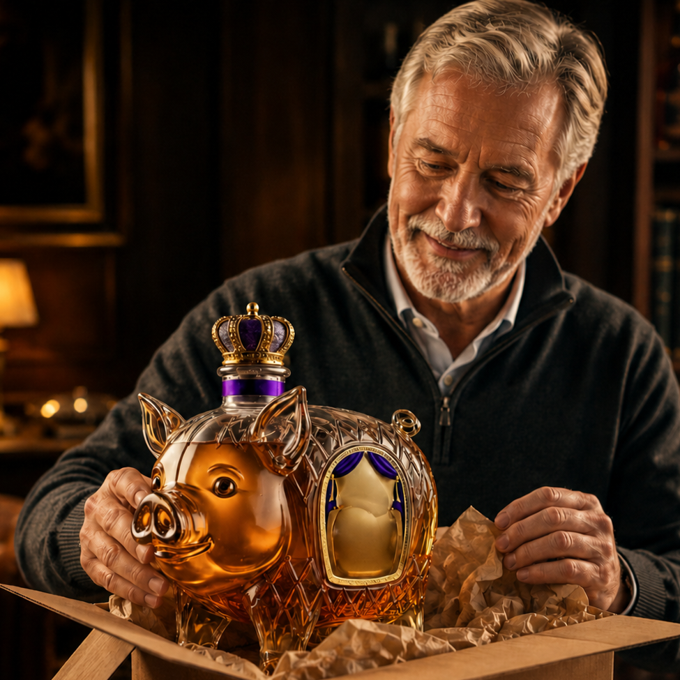 Whisky Fles - Varkenseditie