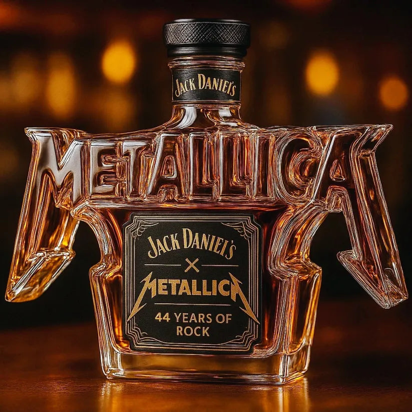 Whiskeyfles - Metallica Rock Editie