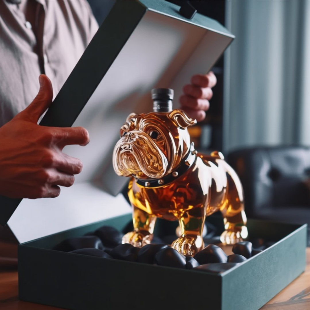 Whisky Fles - Bulldog Editie