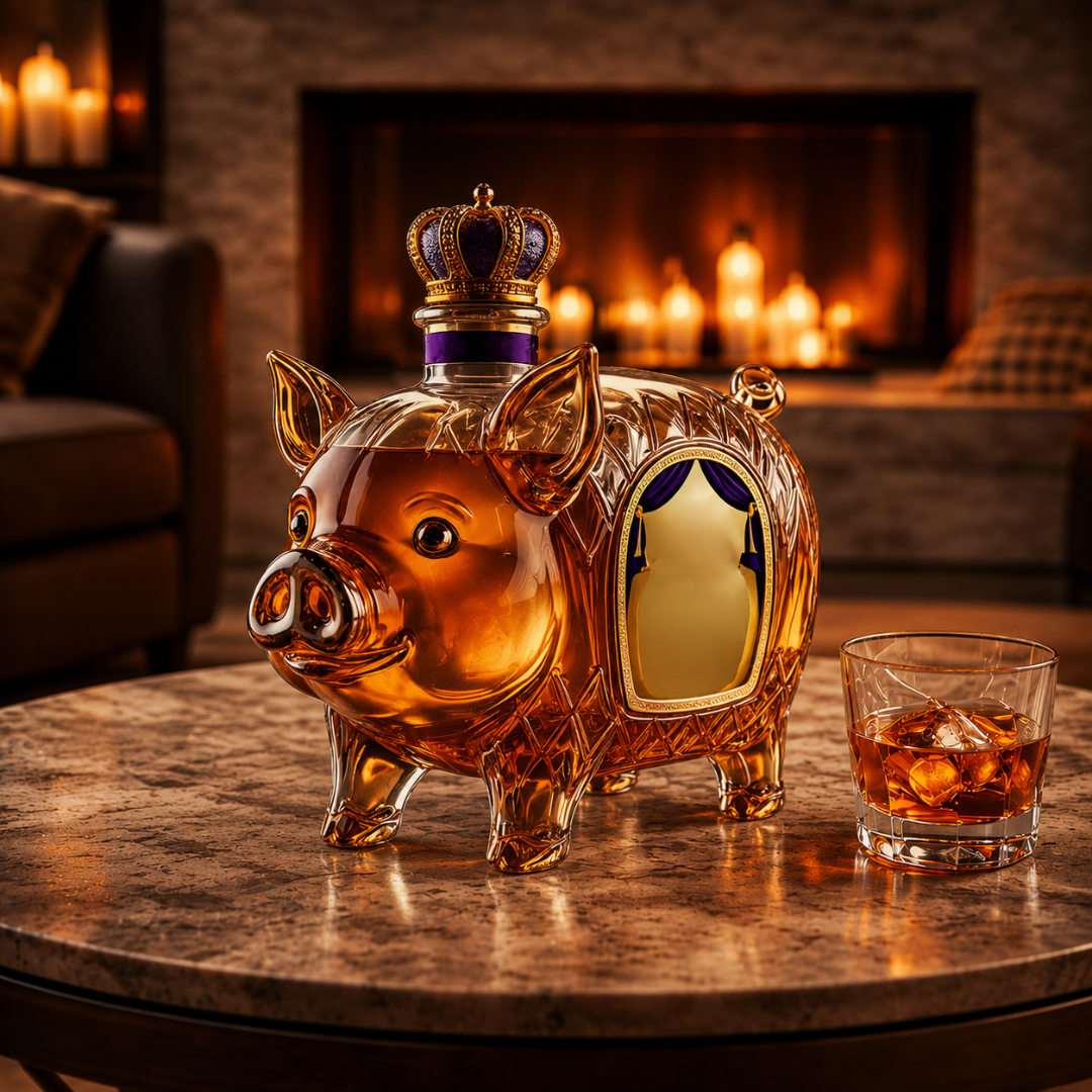 Whisky Fles - Varkenseditie
