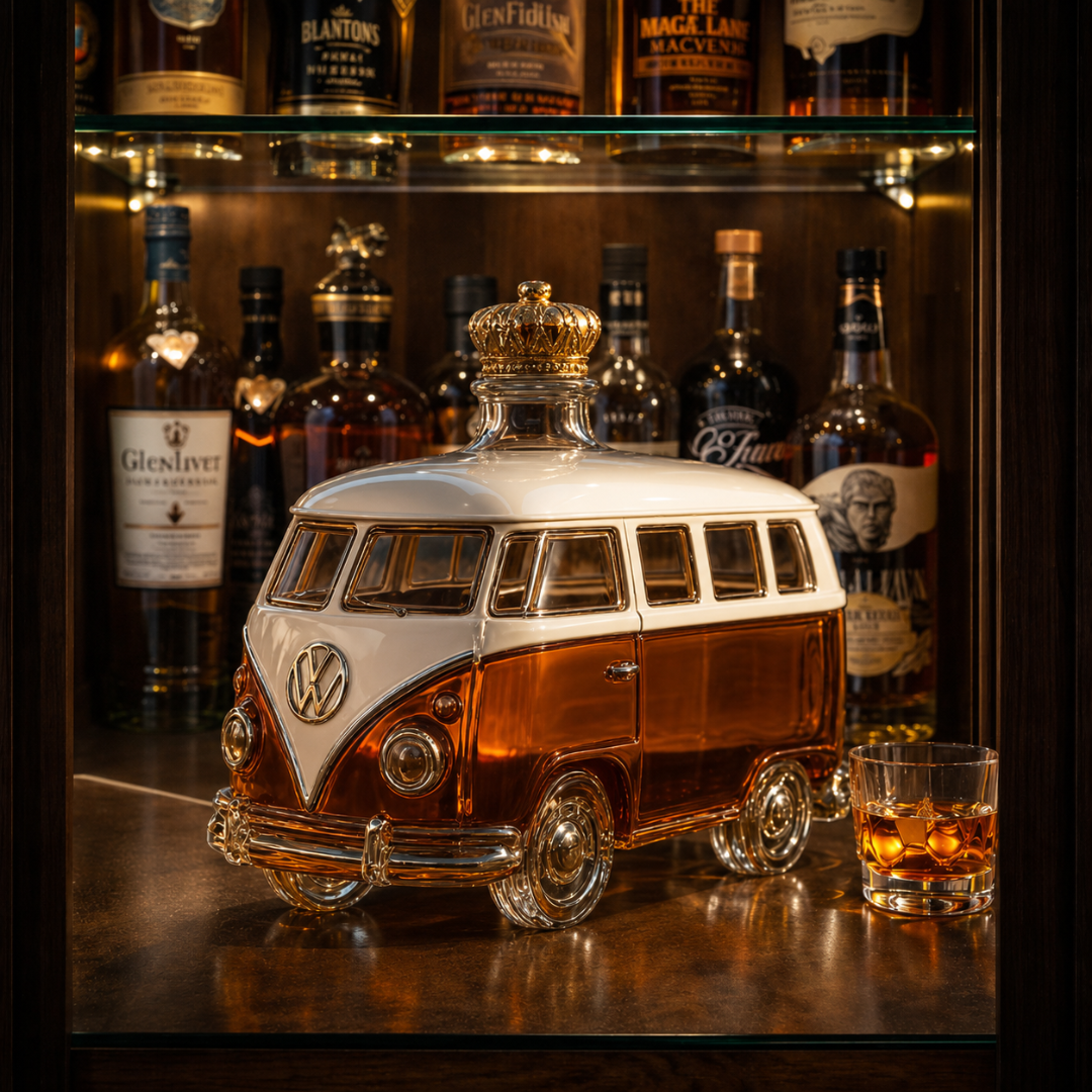 Whiskyfles - Mini Van Editie