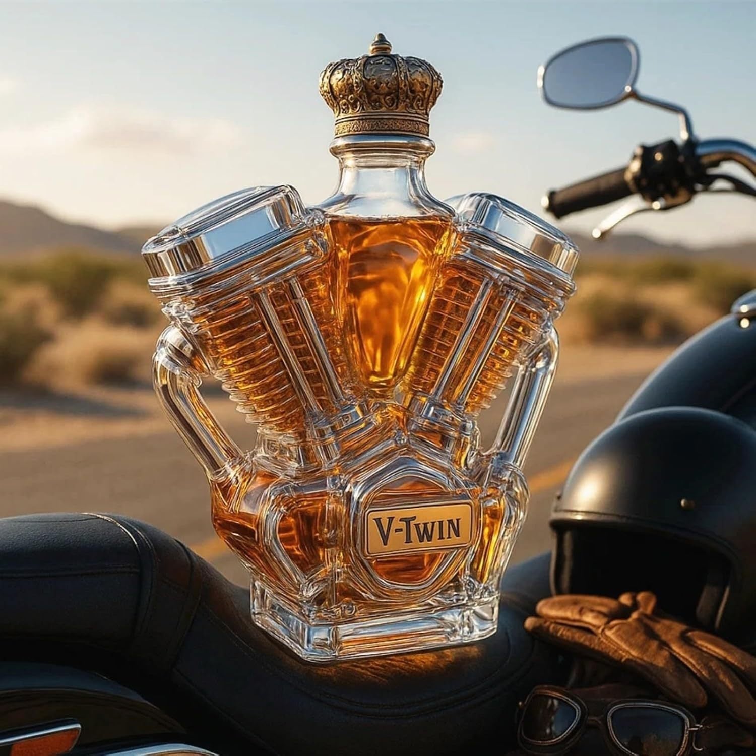 Whiskyfles - V8 Editie