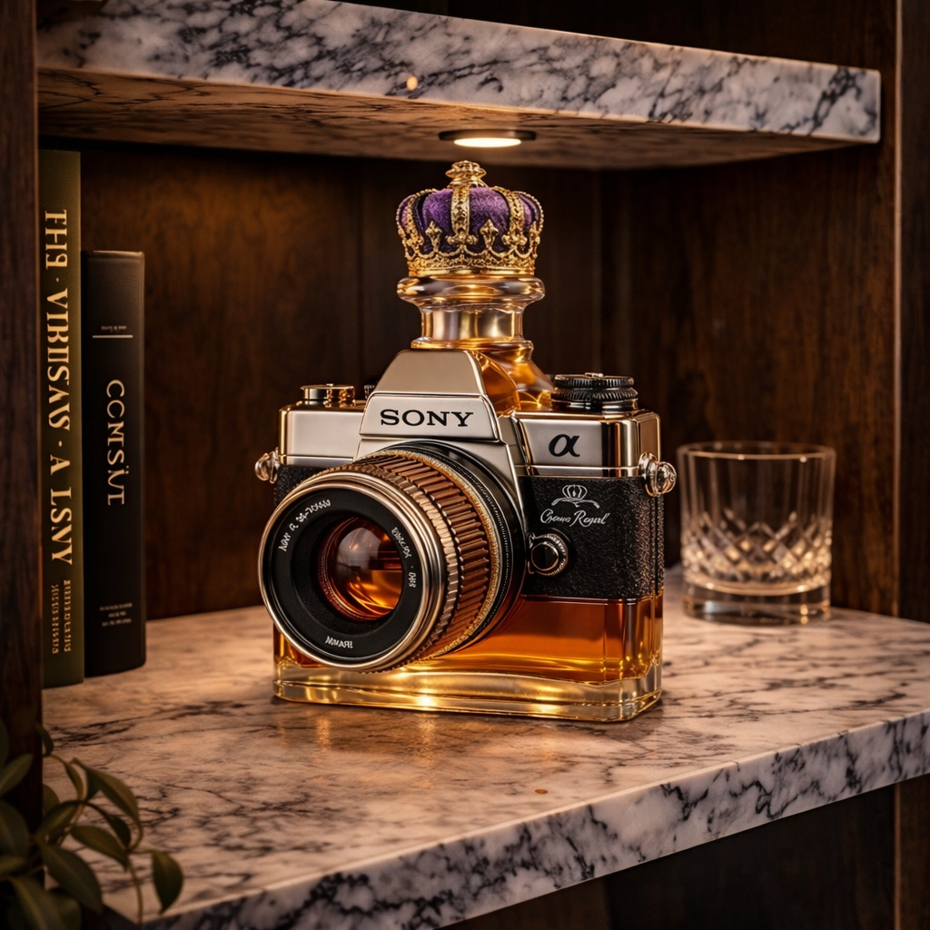 Whiskyfles - Camera Editie