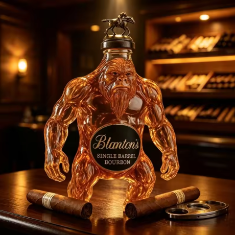 Bigfoot Whisky Fles