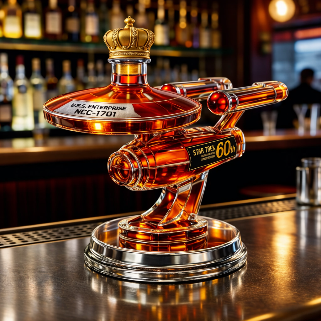 60ste Jubileum van de USS Enterprise - Whisky Decanteerder