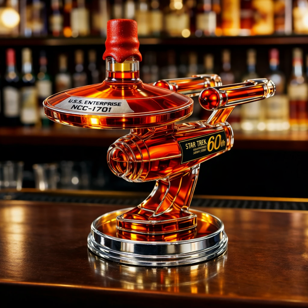 60ste Jubileum van de USS Enterprise - Whisky Decanteerder