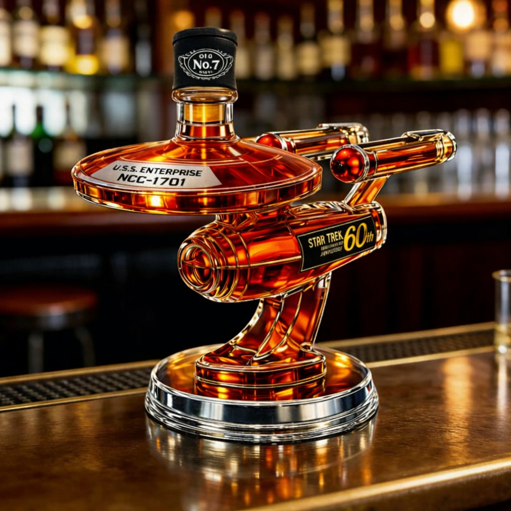 60ste Jubileum van de USS Enterprise - Whisky Decanteerder