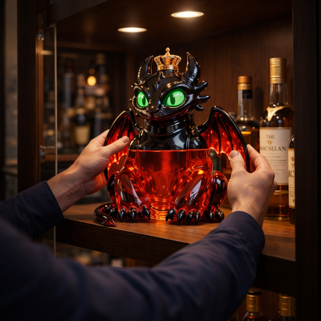 Whiskyfles - Draak Editie