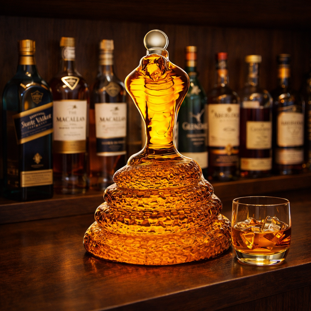 Whisky Fles - Cobra Editie