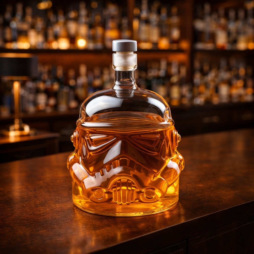 Whiskyfles - Set Fles en Glas Editie