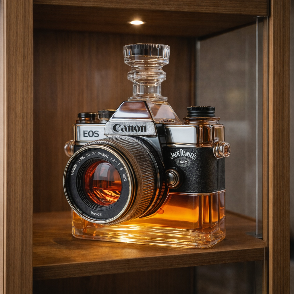 Whiskyfles - Camera Editie