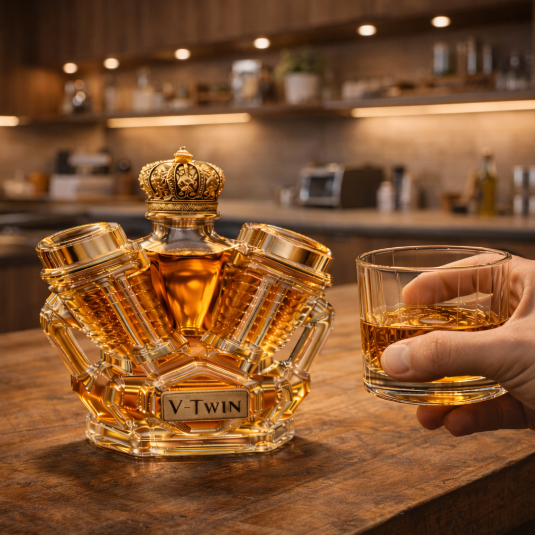 Whiskyfles - V8 Editie