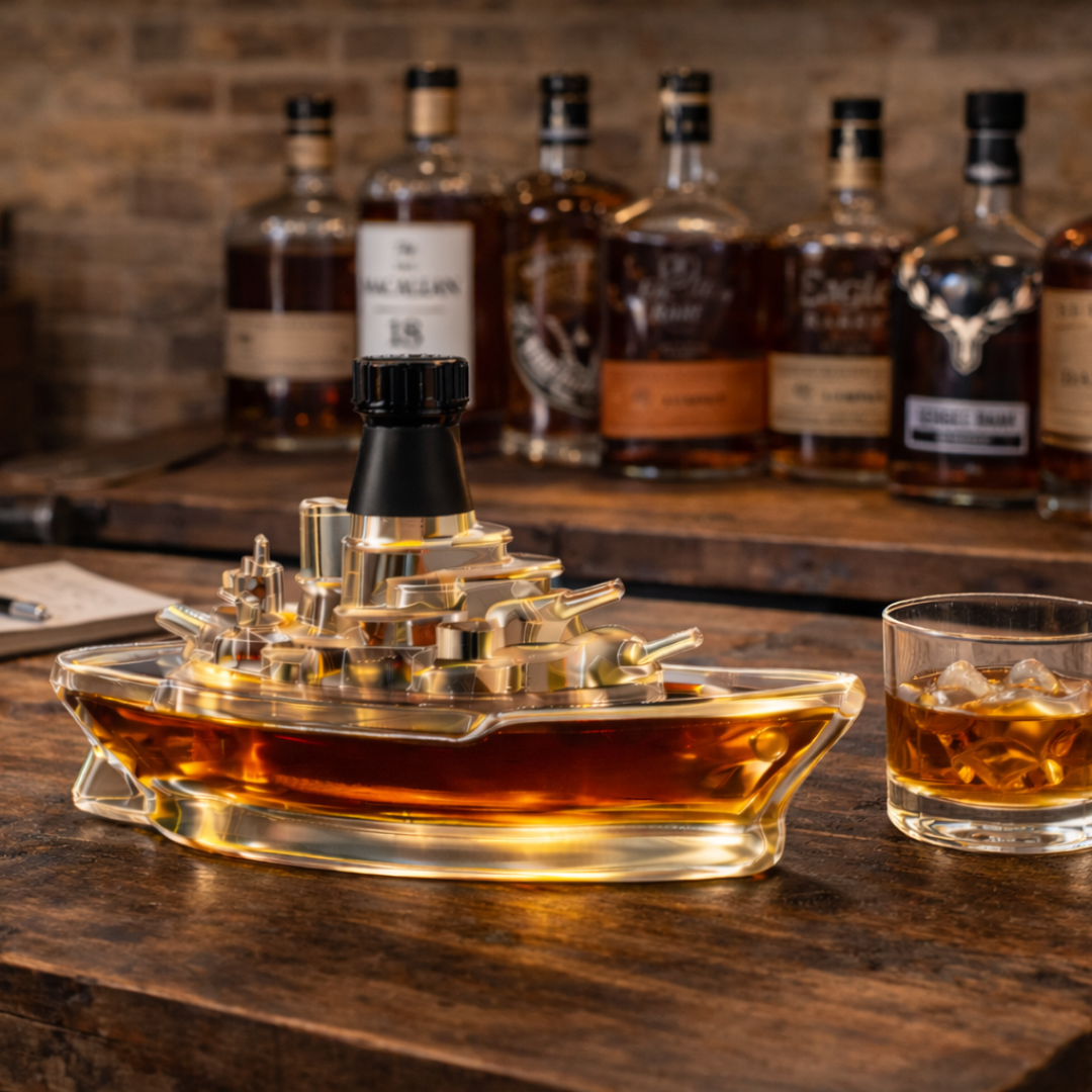 Whiskyfles - Marine Editie