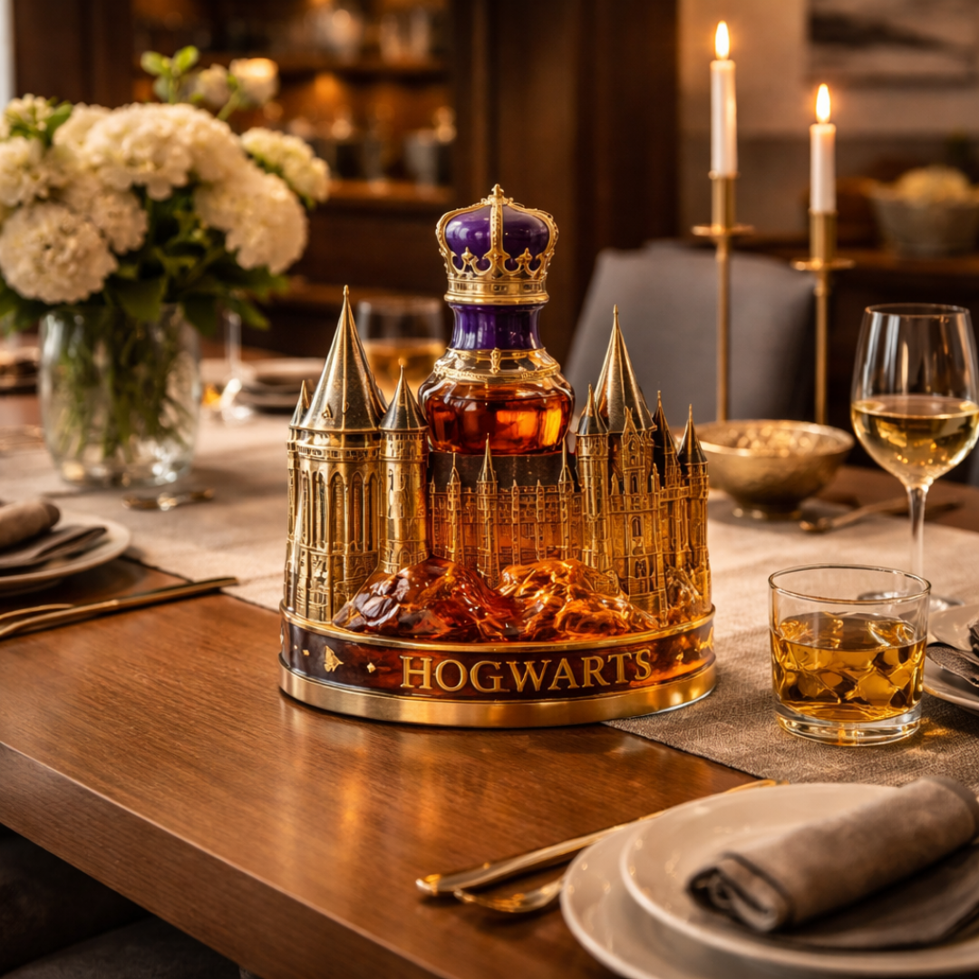 Whiskyfles – Magisch Kasteel Editie