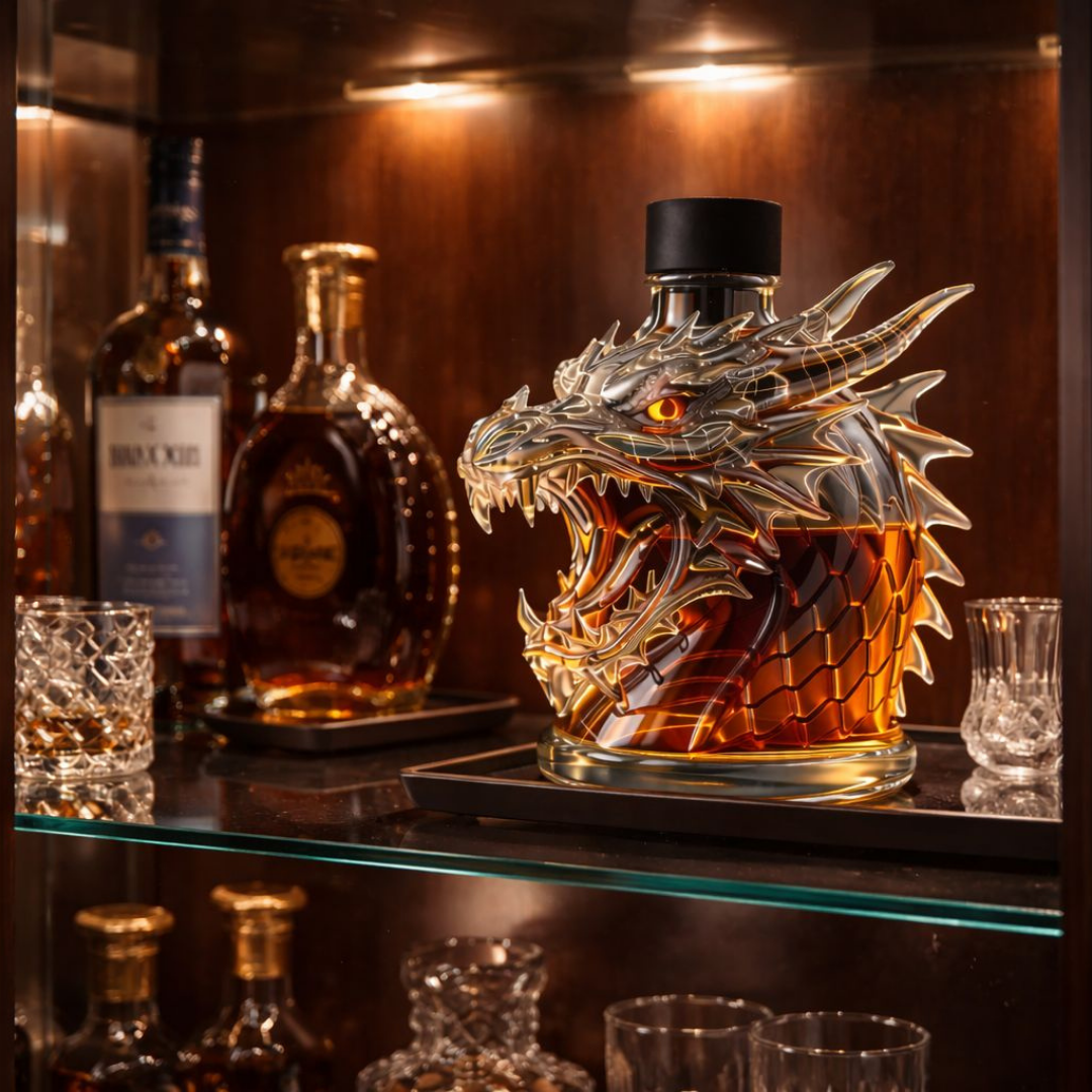Whiskyfles - Draak Editie