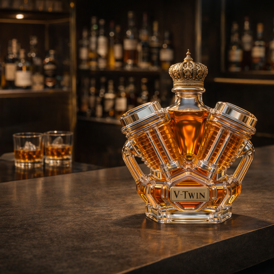 Whiskyfles - V8 Editie