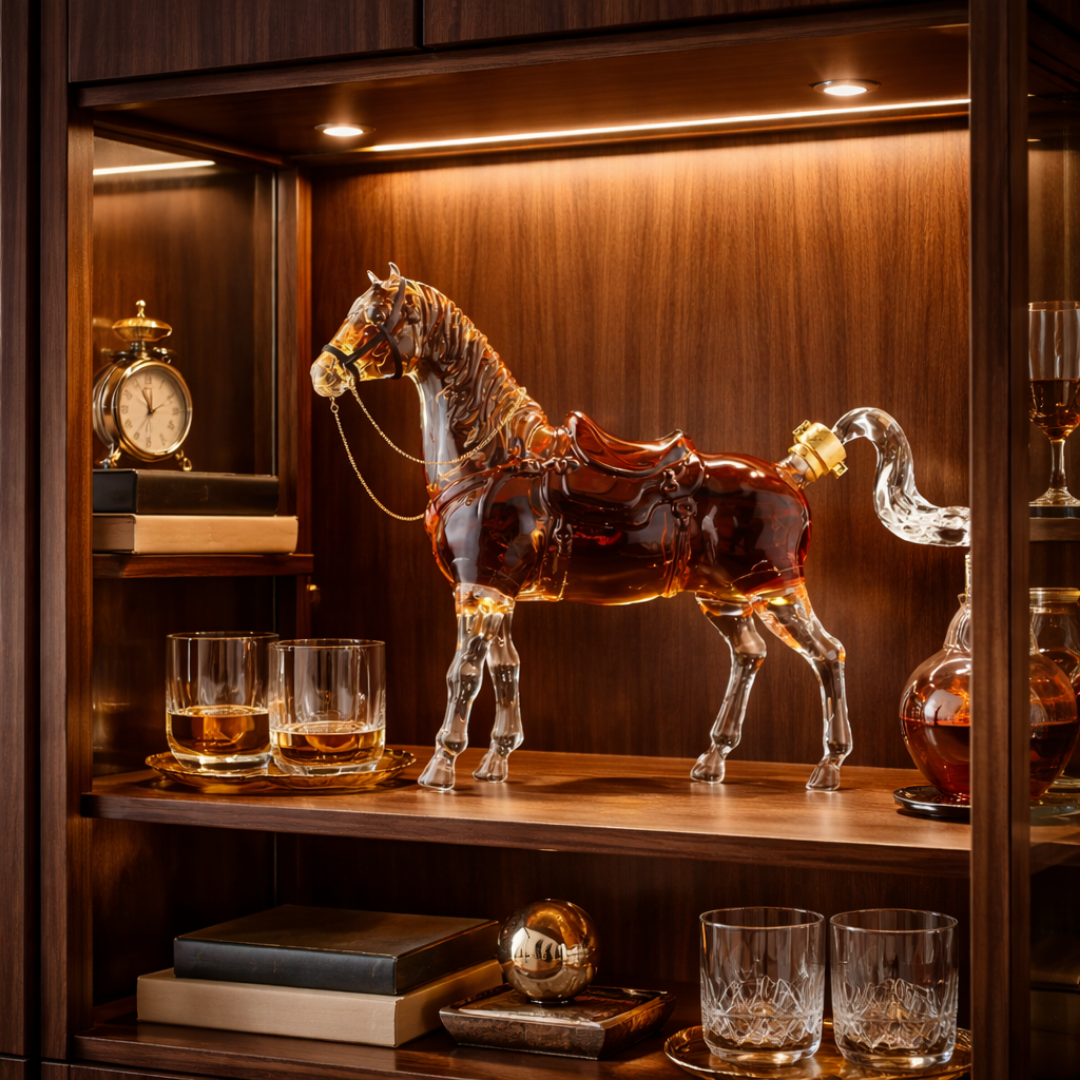Whisky Fles - Equestrian Editie