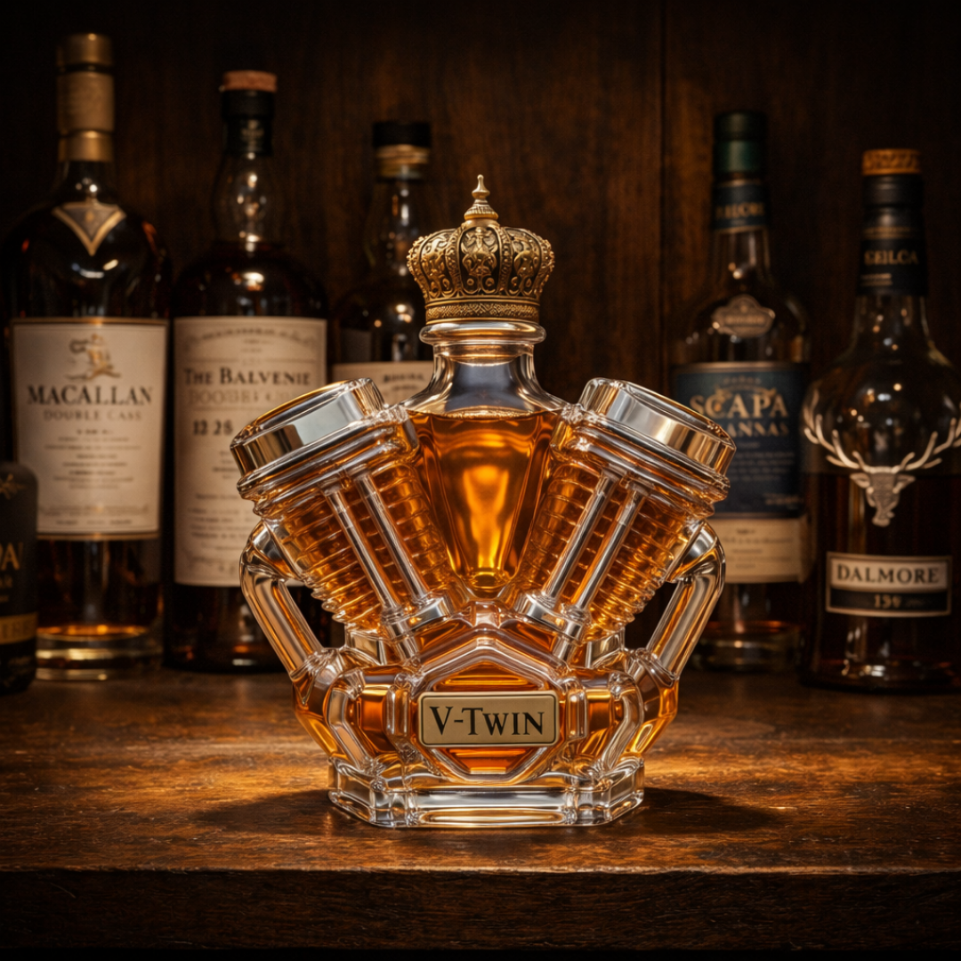 Whiskyfles - V8 Editie