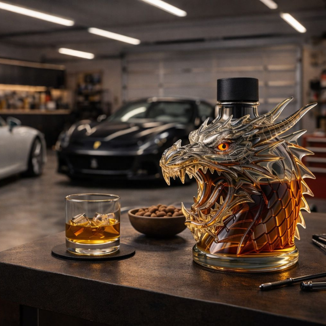 Whiskyfles - Draak Editie