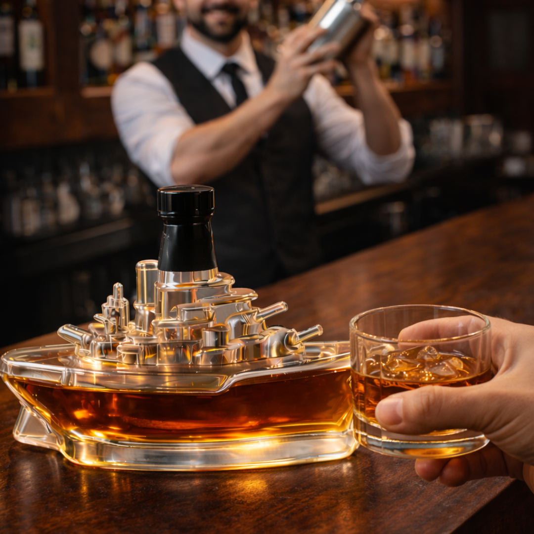 Whiskyfles - Marine Editie