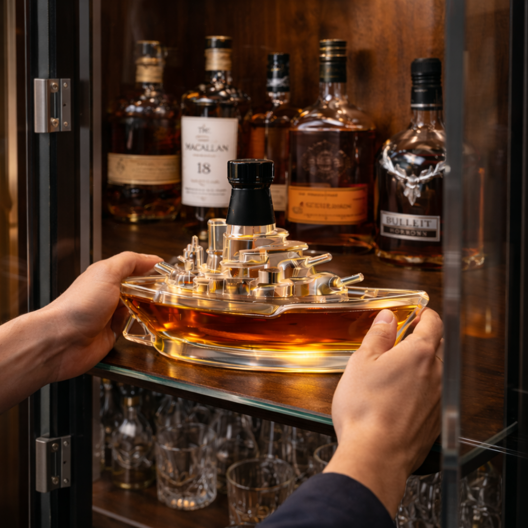 Whiskyfles - Marine Editie