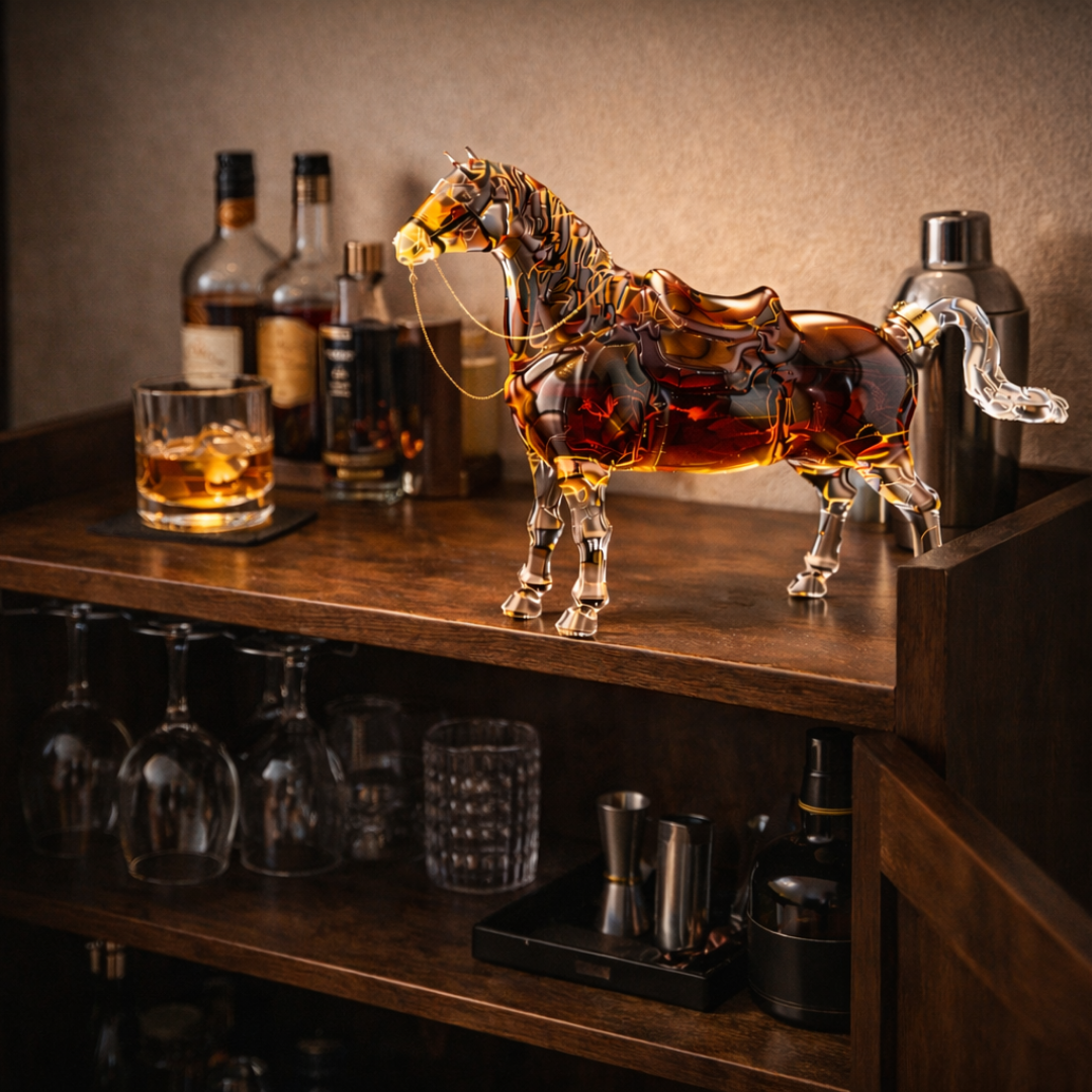 Whisky Fles - Equestrian Editie